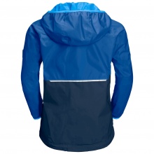 Jack Wolfskin Rain Jacket Rainy (wind and waterproof) coastal blue Kids